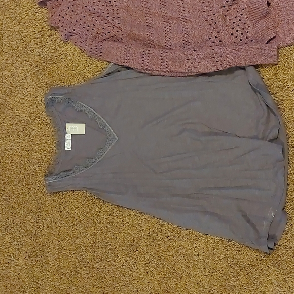 Tank and sweater outfit - Picture 2 of 4